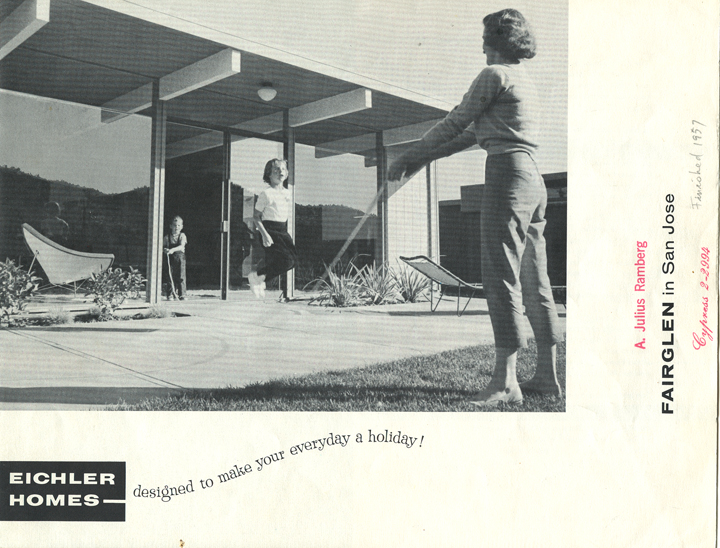 eichler brochure cover